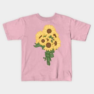 Sunflowers Kids T-Shirt